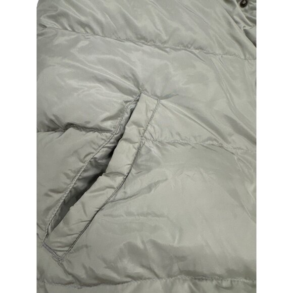 Cabelas outdoor gear goose down green vest size Large Regual SKU 3038 - Picture 5 of 14